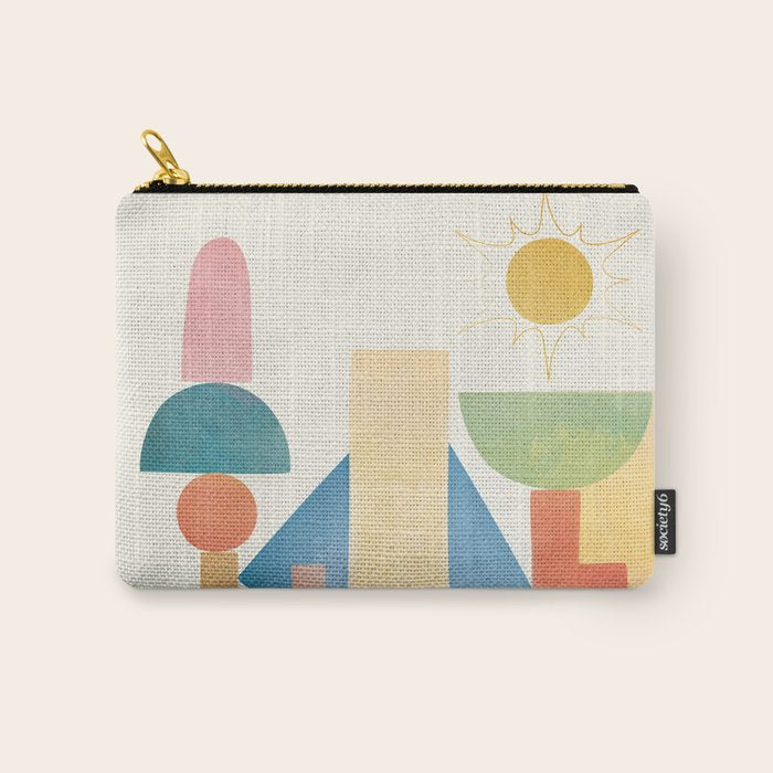 Modern Abstract Art 79 Carry All Pouch Gallery Image 1