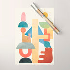 Modern Abstract Art 79 Wrapping Paper Gallery Image 1