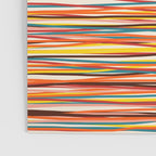 Bright Colorful Lines - Classic Abstract Minimal Retro Summer Style Stripes Poster Gallery Image 3