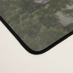 Morning sunshine over the clear mountain blue lake Desk Mat Gallery Image 4