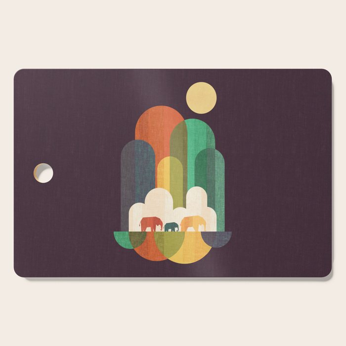 Elephant walk Cutting Board Gallery Image 1