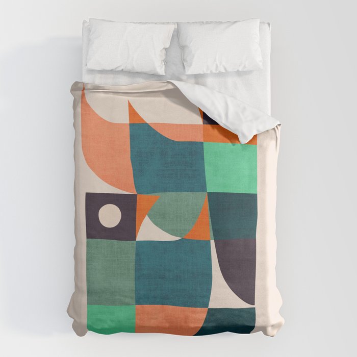 Two birds dancing Duvet Cover Gallery Image 6