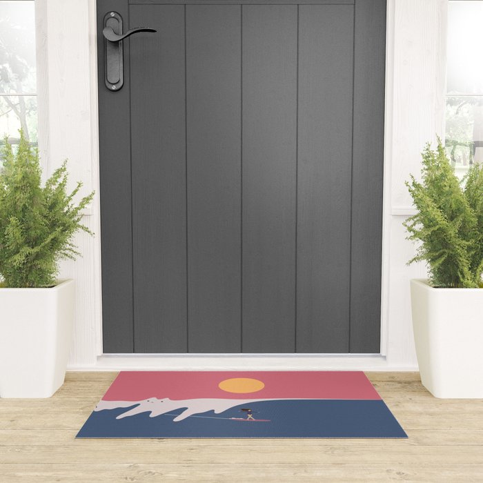Cat Landscape 91 Welcome Mat Gallery Image 3
