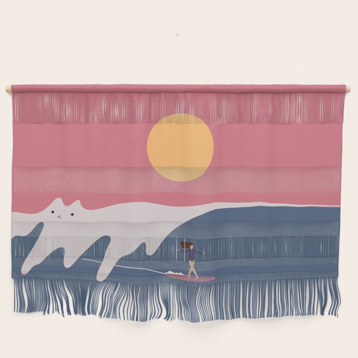 Cat Landscape 91 Wall Hanging Gallery Image 1