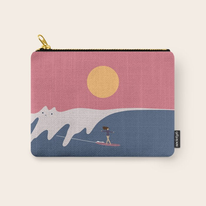 Cat Landscape 91 Carry All Pouch Gallery Image 1