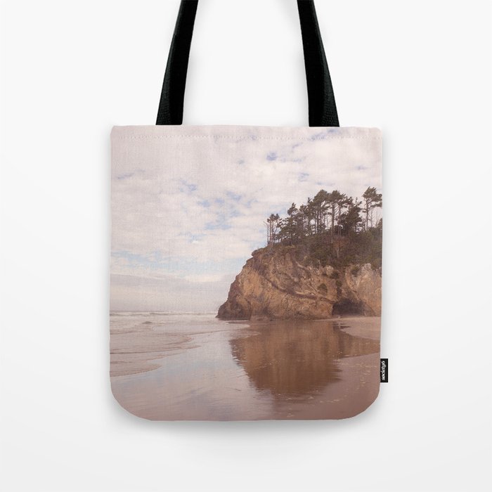 Oregon Coast - Hug point Tote Bag Gallery Image 1