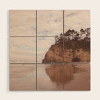 Oregon Coast - Hug point Wood Wall Art Gallery Image 1