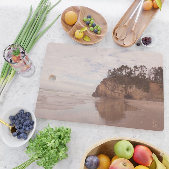 Oregon Coast - Hug point Cutting Board Gallery Image 2