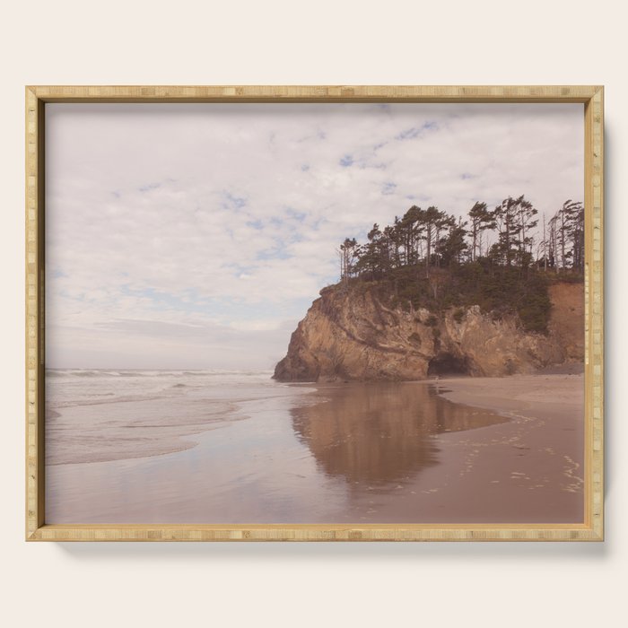 Oregon Coast - Hug point Serving Tray Gallery Image 1