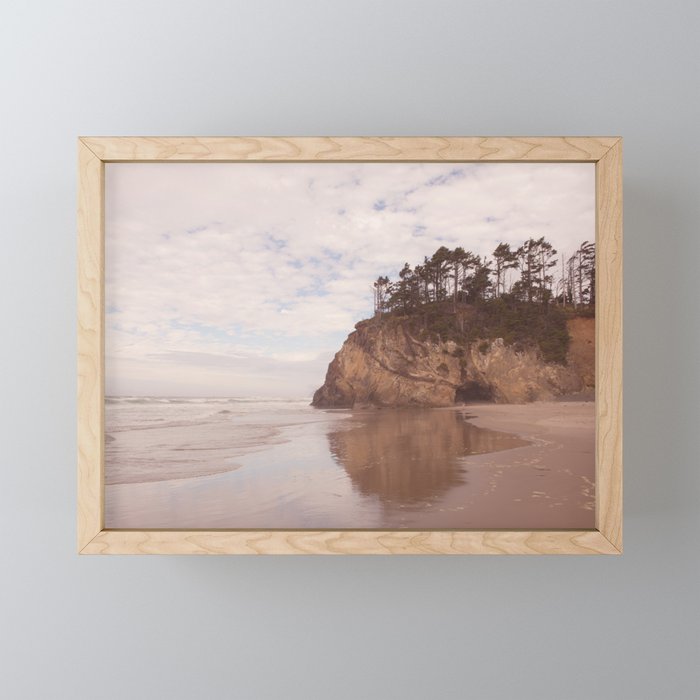 Oregon Coast - Hug point Mini Art Print Gallery Image 1