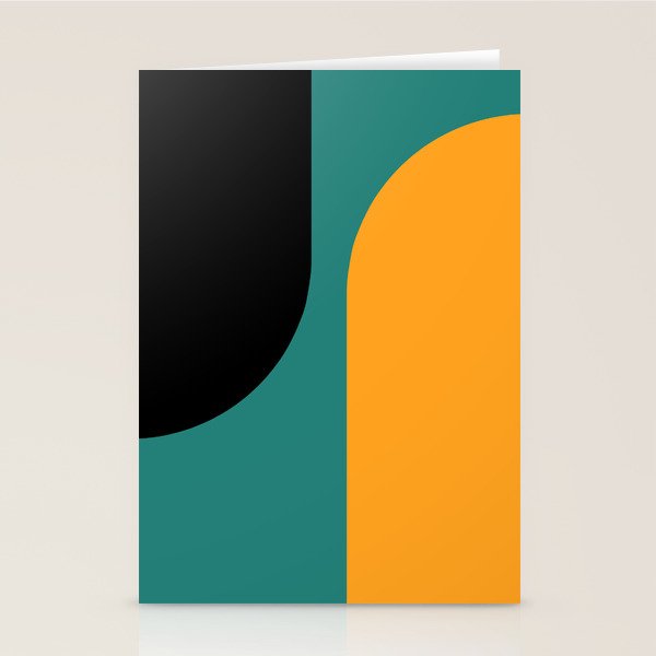 Modern Minimal Arch Abstract LXV Stationery Card Gallery Image 2
