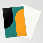 Modern Minimal Arch Abstract LXV Stationery Card Gallery Image 2