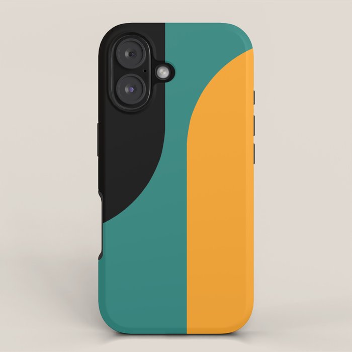 Modern Minimal Arch Abstract LXV iPhone Case Gallery Image 1