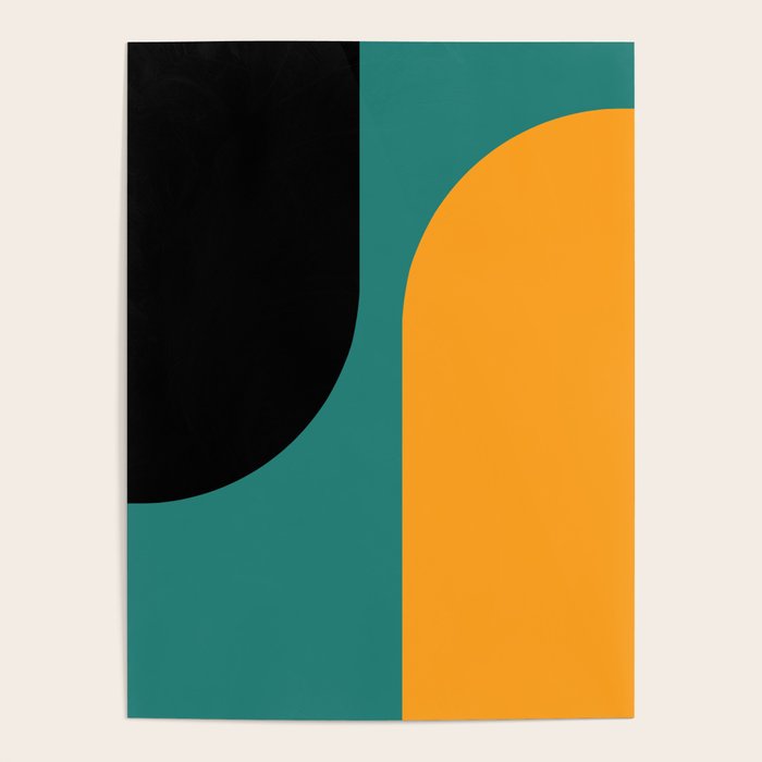 Modern Minimal Arch Abstract LXV Poster Gallery Image 4