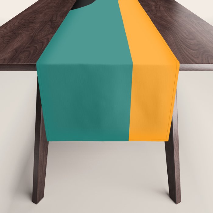 Modern Minimal Arch Abstract LXV Table Runner Gallery Image 1