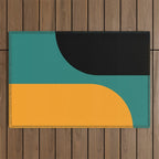 Modern Minimal Arch Abstract LXV Outdoor Rug Gallery Image 1