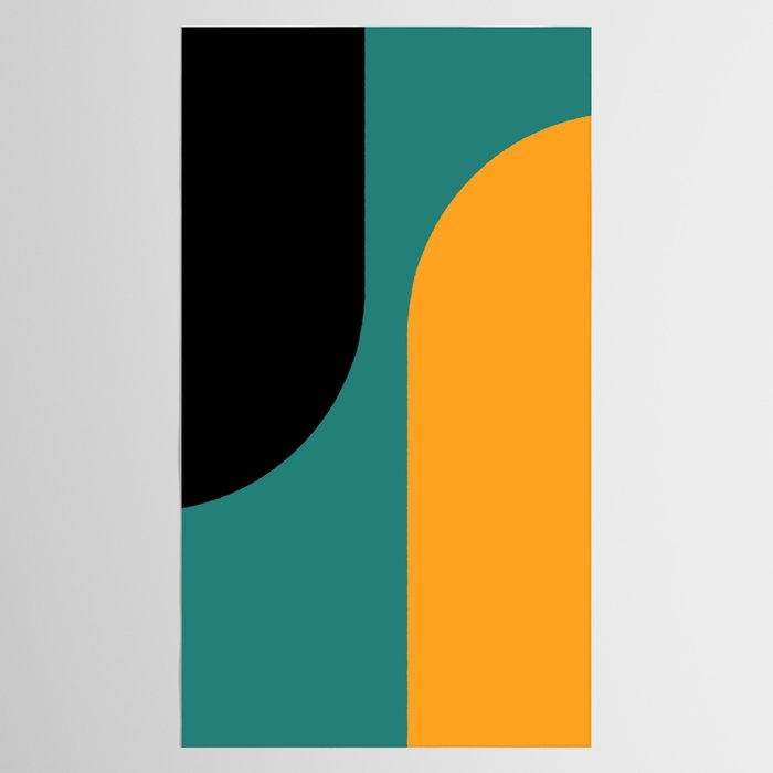 Modern Minimal Arch Abstract LXV Tablecloth Gallery Image 2