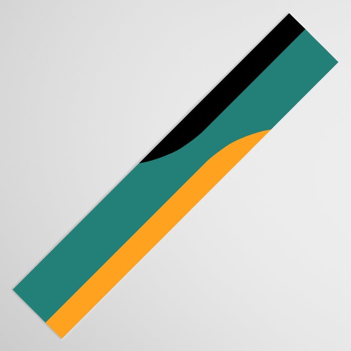 Modern Minimal Arch Abstract LXV Table Runner Gallery Image 3