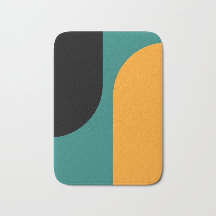 Modern Minimal Arch Abstract LXV Bath Mat Gallery Image 1