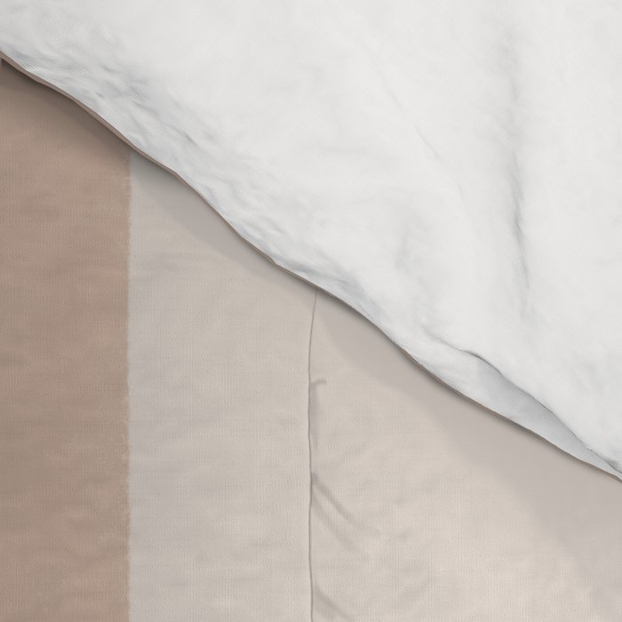 Playful check in sandy beige Comforter Gallery Image 4