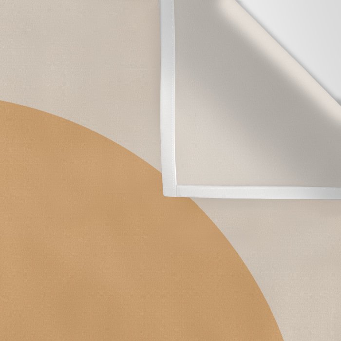 Minimal Retro Sunset Sunrise - Burgundy Ruby Red Wall Tapestry Gallery Image 3