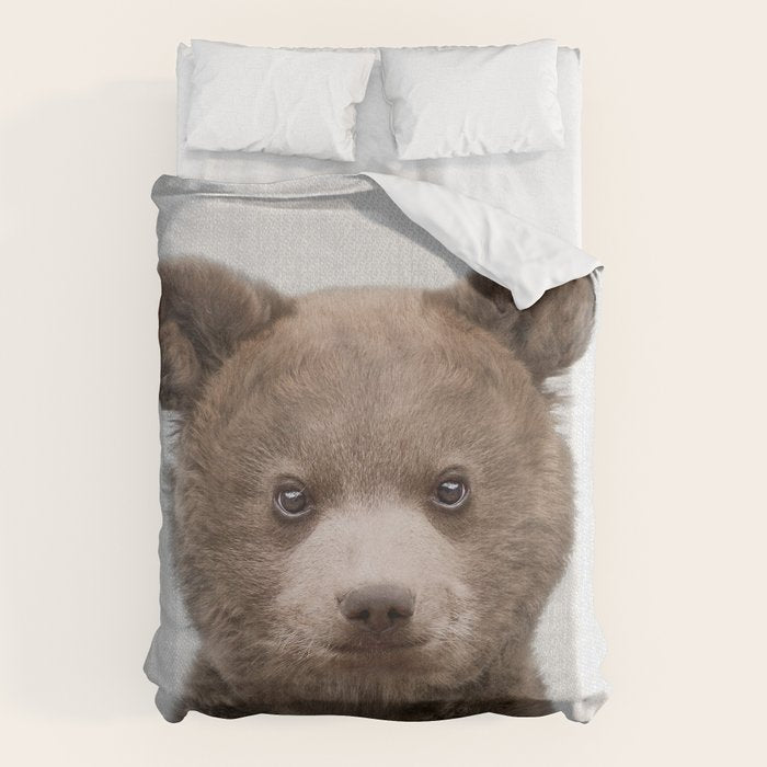 Baby Bear - Colorful Duvet Cover Gallery Image 1