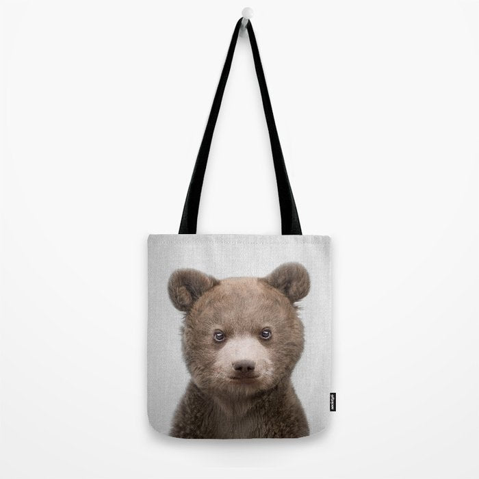 Baby Bear - Colorful Tote Bag Gallery Image 2