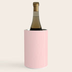 Solid Blush Pink Wine Chiller Gallery Image 2