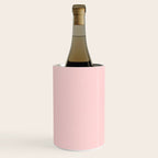 Solid Blush Pink Wine Chiller Gallery Image 3