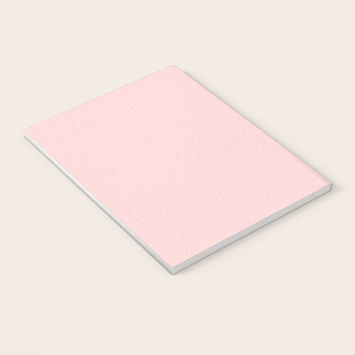 Solid Blush Pink Notebook Gallery Image 3
