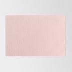 Solid Blush Pink Rug Gallery Image 2