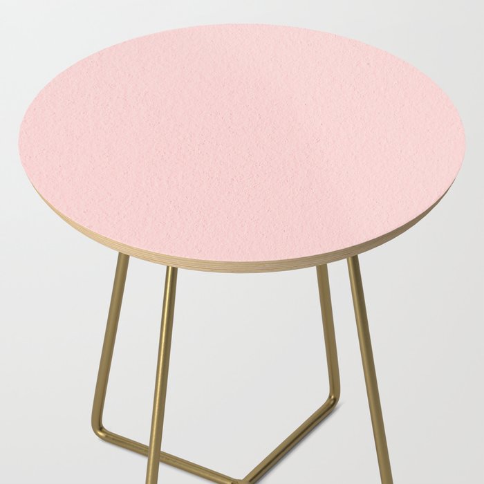 Solid Blush Pink Side Table Gallery Image 2
