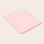 Solid Blush Pink Notebook Gallery Image 2