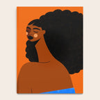 Portrait of Silent Strength Notebook Gallery Image 4