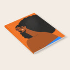 Portrait of Silent Strength Notebook Gallery Image 2