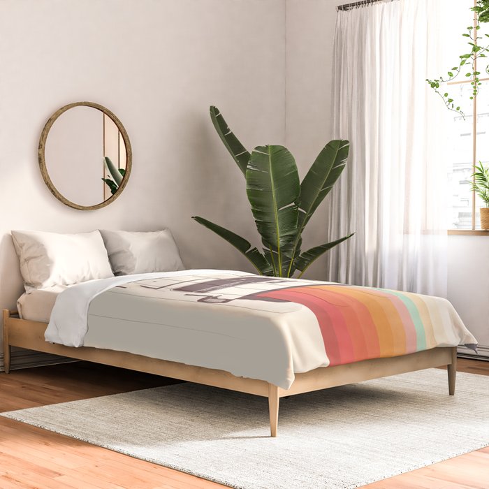 Instant Camera Rainbow Comforter Gallery Image 2