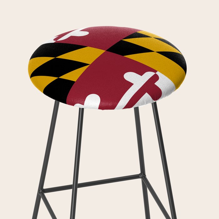 Maryland Flag Stool Gallery Image 2