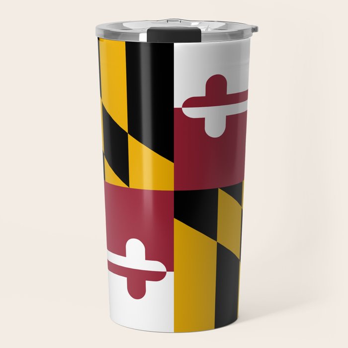 Maryland Flag Travel Mug