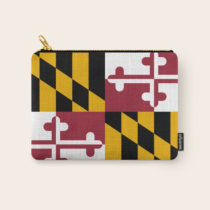 Maryland Flag Carry All Pouch Gallery Image 1
