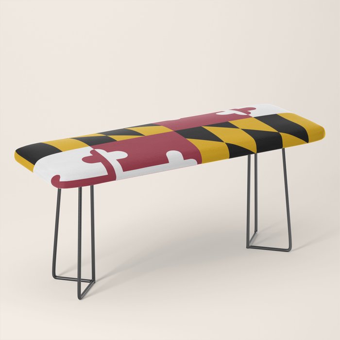 Maryland Flag Bench Gallery Image 1