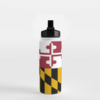 Maryland Flag Water Bottle Gallery Image 2