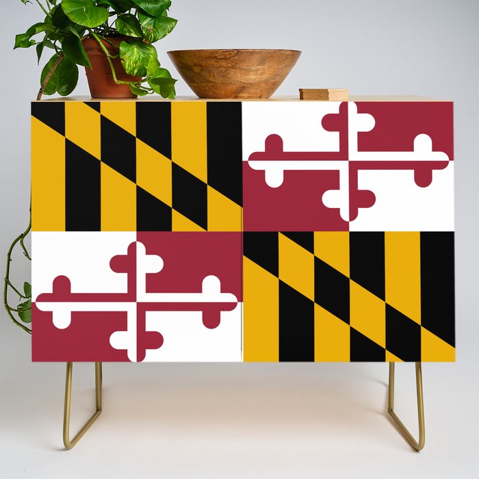 Maryland Flag Credenza Gallery Image 1