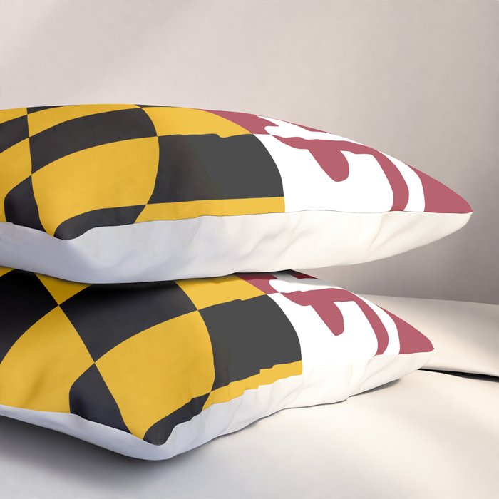 Maryland Flag Pillow Sham Gallery Image 3