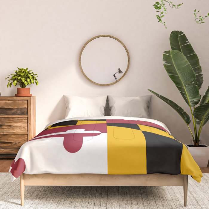 Maryland Flag Comforter Gallery Image 3