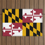 Maryland Flag Outdoor Rug Gallery Image 1