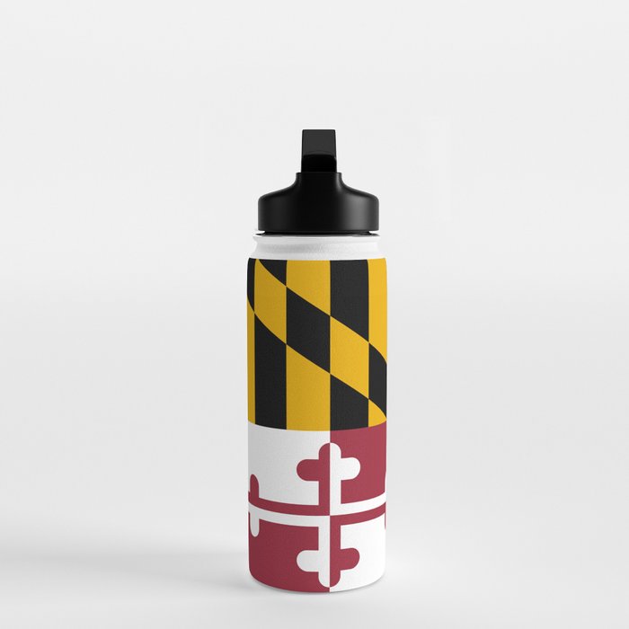 Maryland Flag Water Bottle Gallery Image 3