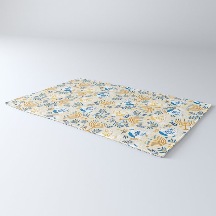 Hanukkah Pattern Rug Gallery Image 3