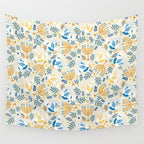 Hanukkah Pattern Wall Tapestry Gallery Image 4