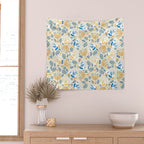 Hanukkah Pattern Wall Tapestry Gallery Image 2