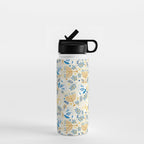 Hanukkah Pattern Water Bottle Gallery Image 1